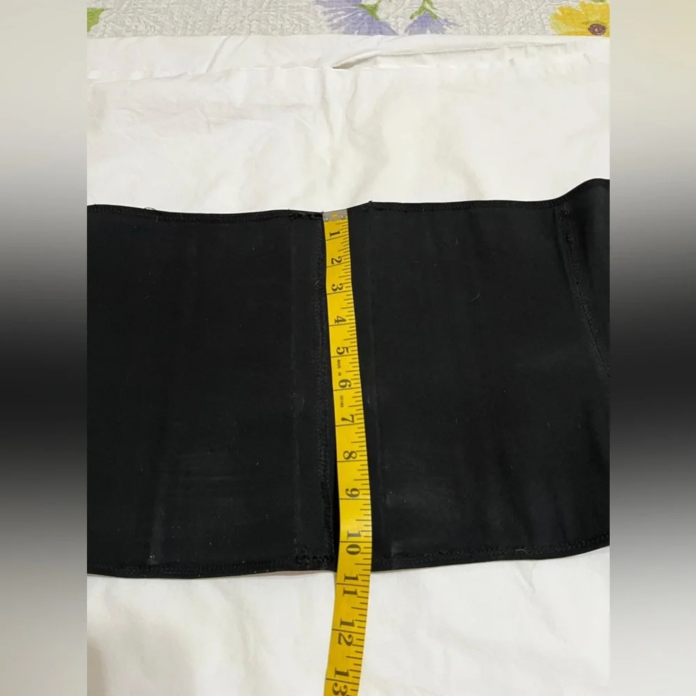 (W) Colombian Elegant Black And Blue Waist Trainer/Work